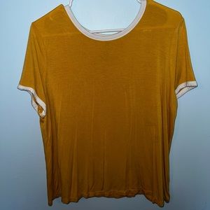 Yellow classic tee